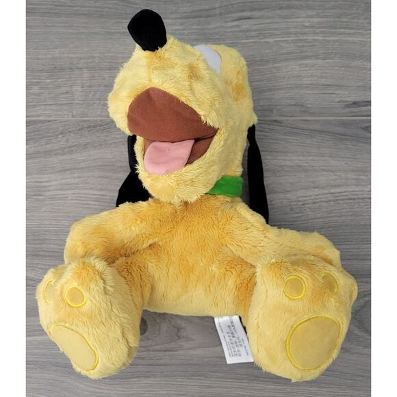Disney Parks Pluto Big‎ Feet Plush Stuffed Animal Pre-Owned - Picture 6 of 11